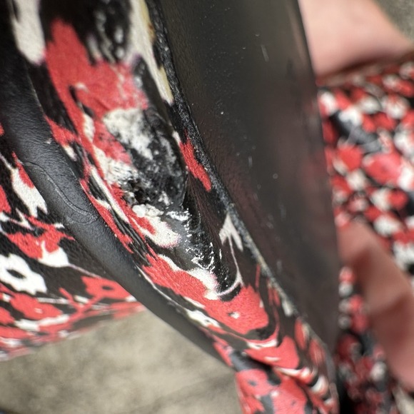 Rebecca Minkoff Women's Sz 8 M Amandine Floral Print Block Heel Slide On Sandal - Picture 15 of 16